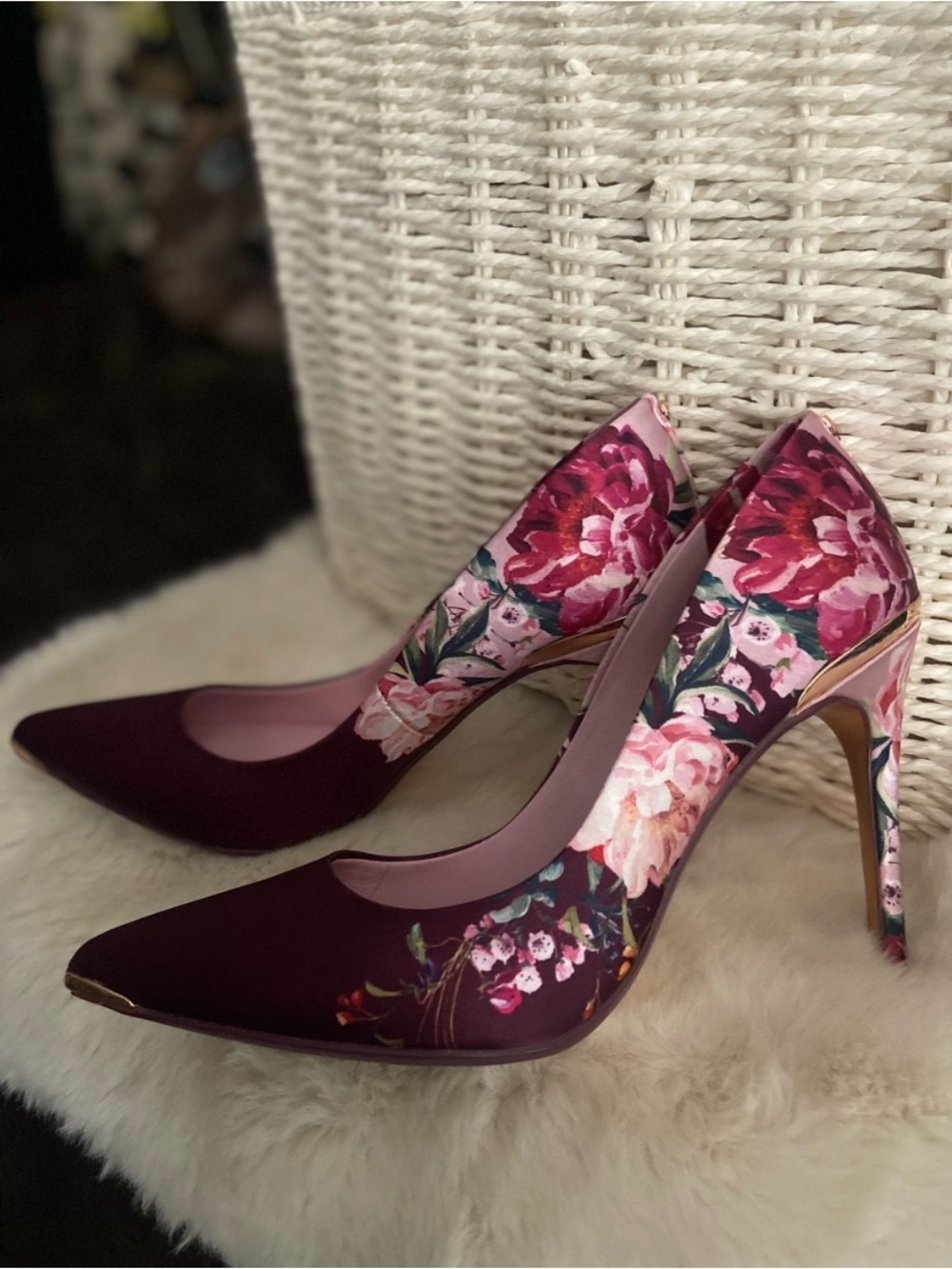 Gorgeous Sleek Ted Baker Kawaap  Stiletto Heels 🎀 US Size 8
